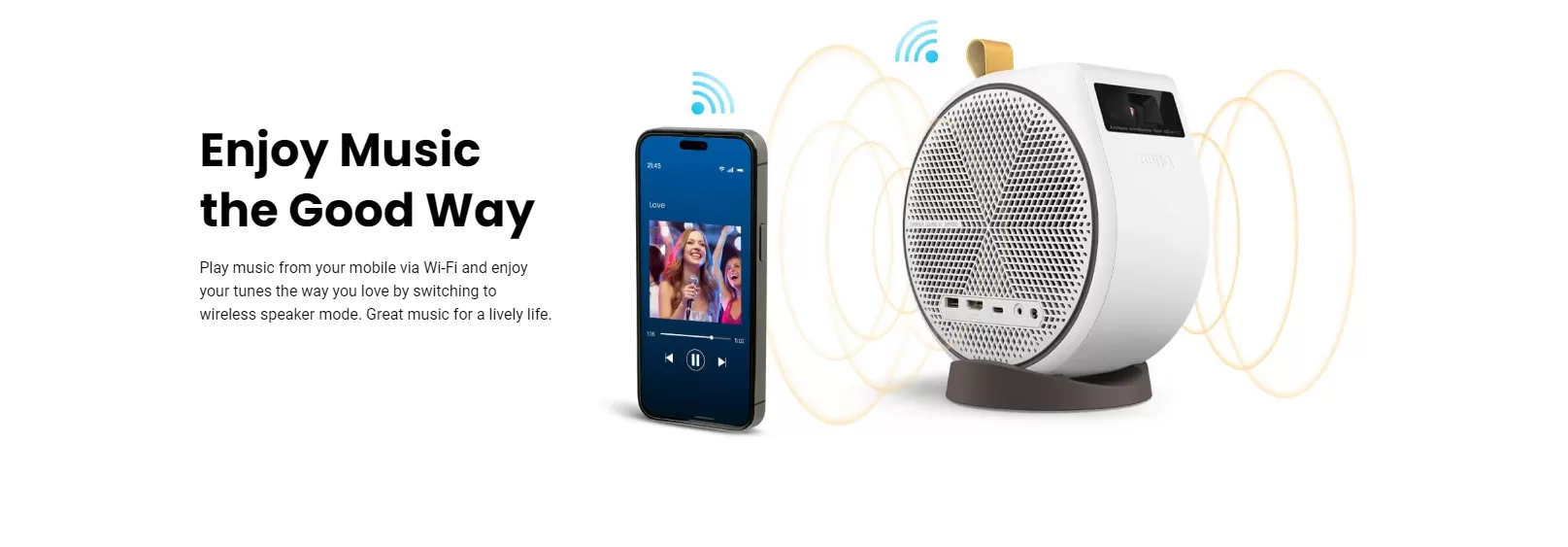 Máy chiếu Mini không dây BenQ GV31